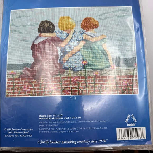 Three Janlynn #021-0128  - Best Friends - Counted Cross Stitch Kits - 14” x 10” - Picture 15 of 16
